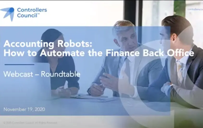 Accounting Robots: How to Automate the Finance Back Office